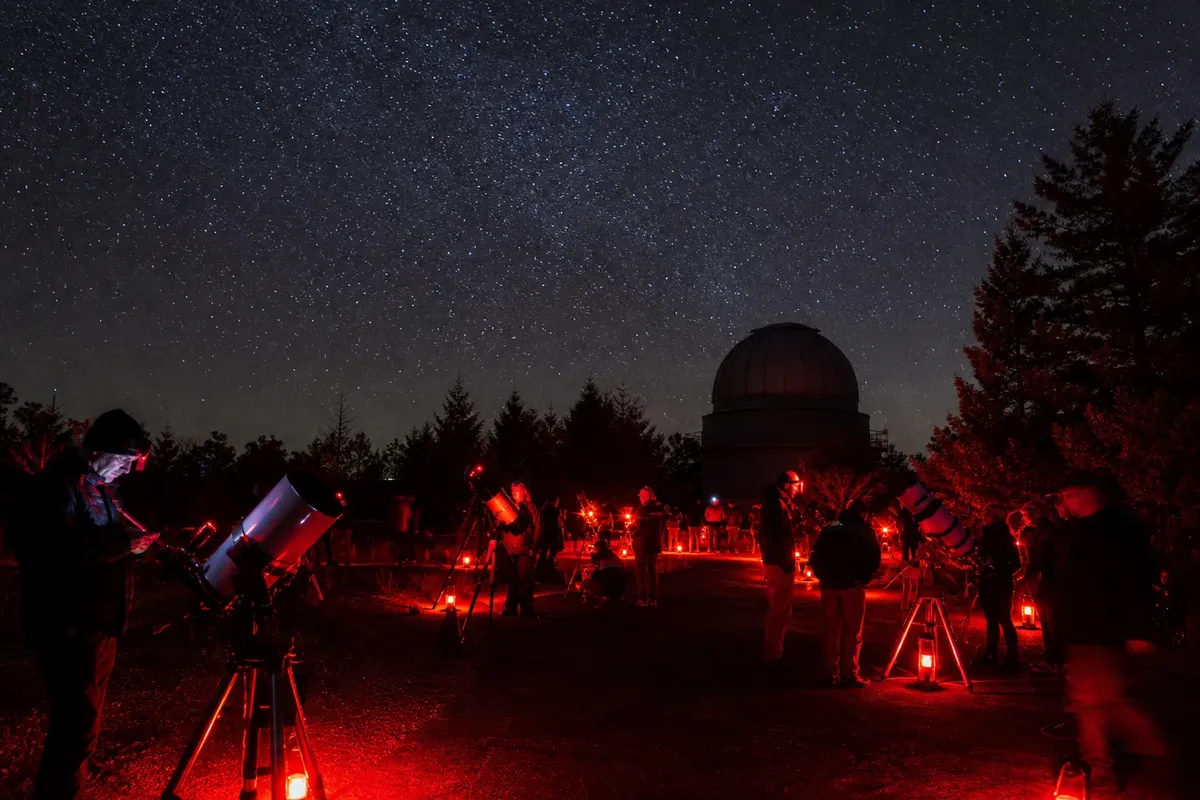 Astronomy Events stargazing guide illustration